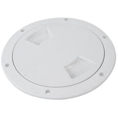 Imagem de Tampa de Inspeção Plástica ABS 4 Polegadas AttWood Branca