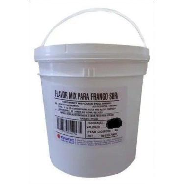 Imagem de Tempero Flavor Mix para Frango 4 Kg cada - Kit com 2 Baldes - CONATRIL