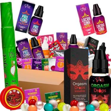 Imagem de Kit 20 Produtos Funcional Uso Pessoal Ou Revenda Sex Shop - Top Gel