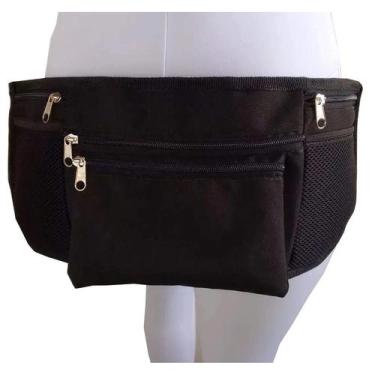 Imagem de Pochete Esportiva Corrida Porta Celular Garrafa Documento Cinta Fitnes