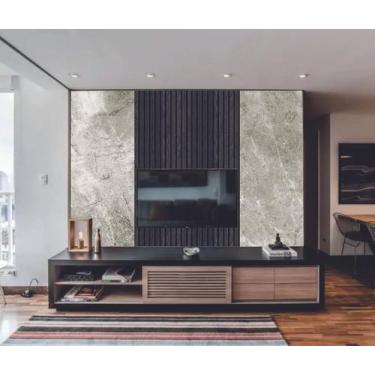 Imagem de Papel de Parede  Marmore e Ripado Tedencia  (folha med. 90x300 cm) - D