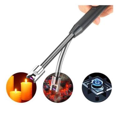 Imagem de Acendedor Fogão Churrasqueira Elétrico Recarregável USB - SPMIlk