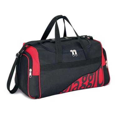 Imagem de Bolsa de Viagem LS BV6404 com 2 bolsos laterais, alça de mão e alças t