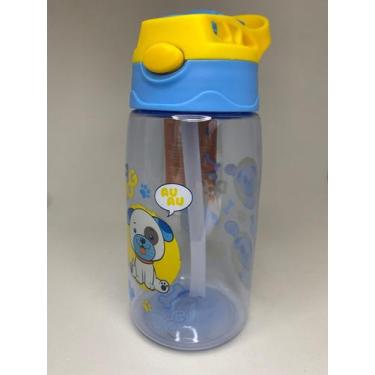 Imagem de Garrafa De Agua Infantil 500ML Canudo De Silicone Criança - Clio Pets