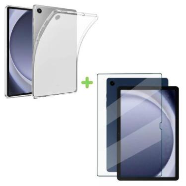 Imagem de Capa Protetora TPU Transparente + Película de Vidro Compatível com A9 