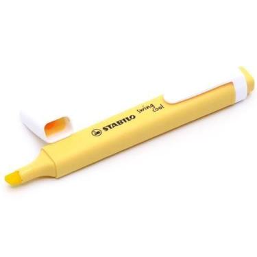 Imagem de Marca Texto Stabilo Swing Cool Pastel, 144 AMARELO