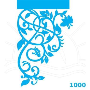 Imagem de Stencil Jóia JC - 15 x 20cm - Jóia Stencil, 1000