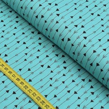 Imagem de Tecido Estampado para Patchwork - Cute Forest : Setas Caribe (0,50x1,4