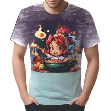 Imagem de Camiseta Camisa Tshirt Chefe Men.ina Cozinheira Cozinha 1 - Enjoy Shop