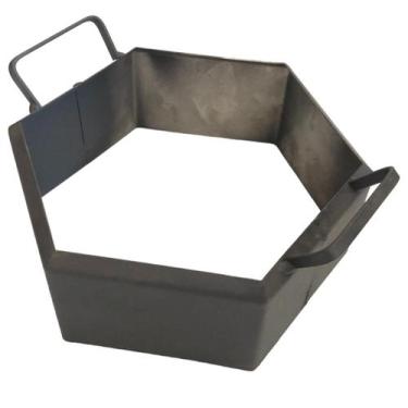 Imagem de Forma Bloquete Sextavado Para Passeio Calçada 1 Bloco 20x6cm - FLI Com