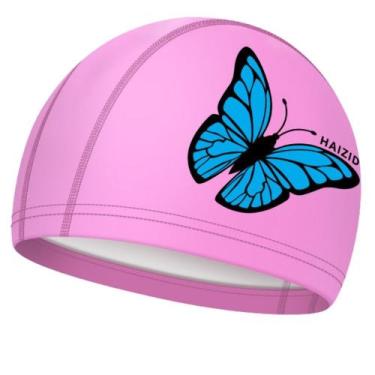 Imagem de Touca De Natação Adulto e Infantil Profissional - Hero Band, Rosa borb