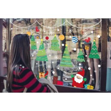Imagem de adesivo natal para vitrines - shopp do adesivo 