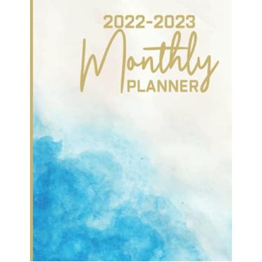Imagem de 2022-2023 Monthly Planner: 2 Years of Planning With Federal Holidays | A4-2 Year Monthly Planner/Calendar/Schedule - To Do List - 24 Months ... Up To December 2023 | Beautiful Beach Cover