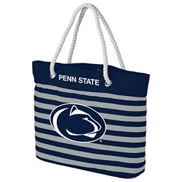 Imagem de FOCO Bolsa tipo sacola listrada náutica Penn State