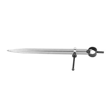 Imagem de Bússola de Aprendizagem de Asa Com Porca de Mola - Paquímetro Vernier Ajustável para Escrita Precisa Em Várias Superfícies (250mm)