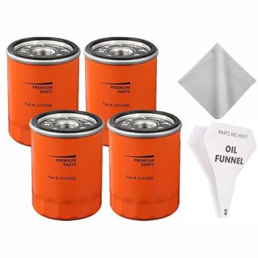 Imagem de Arpisziv 070185ES Filtro de óleo com funil de óleo adequado para Ge-nerac GT Series V-Twin motores refrigerados a ar ao ar livre, geradores portáteis para trailers em espera