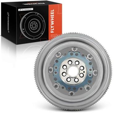 Imagem de A-Premium Volante de massa dupla compatível com Audi A3 2009-2013, A3 Quattro, TT Quattro e Volkswagen Jetta 2009 2012-2015, Eos, GTI, 2.0L Gas Turbo, Trans de embreagem dupla automática, substituição