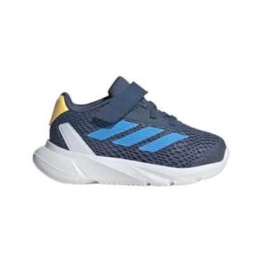 Imagem de adidas Tênis infantil unissex Duramo Sl, Tinta pré-amada/Blue Burst/Spark, 18