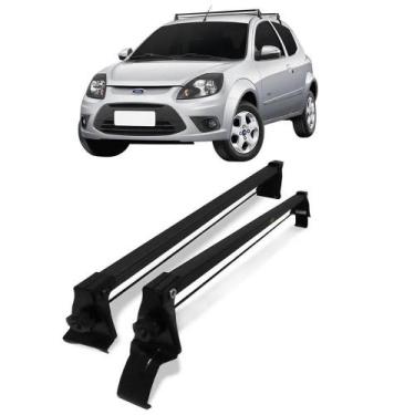 Imagem de Rack Bagageiro Aço De Teto Ford Ka 2008 Até 2013 + Cheirinho - Vhip