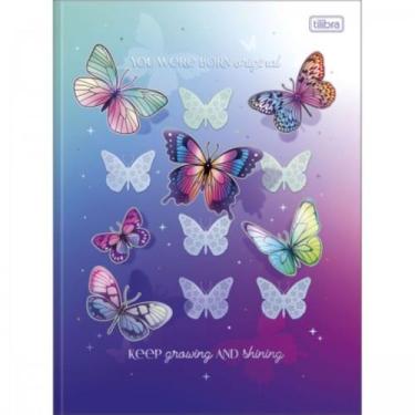 Imagem de Caderno Brochurao Capa Dura 80fls Daisy - Tilibra