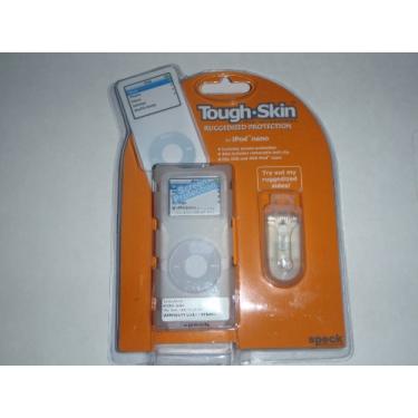 Imagem de Capa Speck ToughSkin com clipe de cinto e protetor de tela para iPod Nano 1G (transparente)