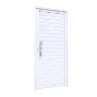 Imagem de Porta de Giro Lambri com Puxador Ideale 215cmx85cmx4,5cm Lucasa