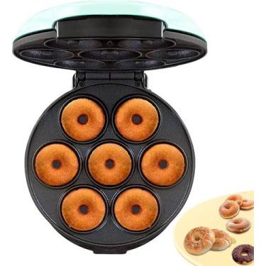 Imagem de Mini Máquina De Fer Donuts Rosquinhas 7 Furos 110V Branco - Hyllus