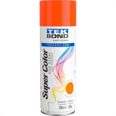 Imagem de Spray Tekbond Super Color Laranja 350Ml