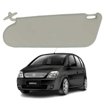 Imagem de Quebra Sol Com Bolsa Meriva 02-12 Lado Esquerdo