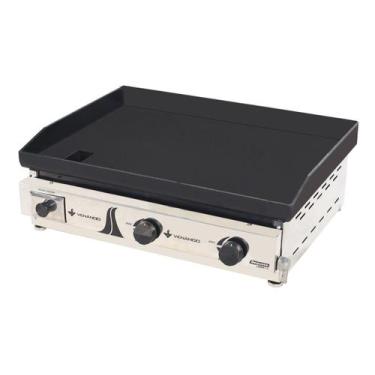 Imagem de Chapa a Gás Inox Escovado 65 cm - Venâncio C65