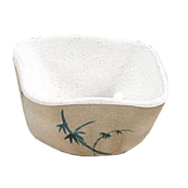 Imagem de A-to-Z Supply Prato lateral 1035BB, 170 g, 9 cm, resistente à quebra, pode ser lavado na lava-louças, sem BPA, melamina, bambu azul, NSF, pacote com 12