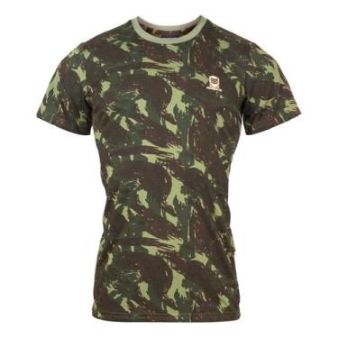Imagem de Camiseta Camuflada PV Manga 3/4 - Resgate, Exército, M