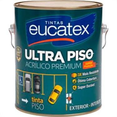 Imagem de Tinta Eucatex Piso 3,6Lt Cinza