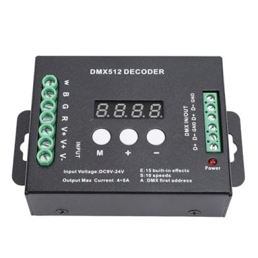 Imagem de Decodificador de Exibição Digital Controlador LED 4CH, Utiliza o Chip IC de Controle de Computador Avançado, Decodificadores Múltiplo de Controle DC9V-DC24V 192W (12V) / 384W