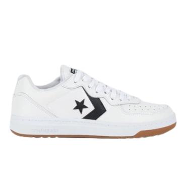 Imagem de Tênis Unissex Converse Rival V2 Ox Seasonal Leather - Branco Amêndoa