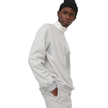 Imagem de Moleton masculino 100 algodao conforto  - MOLETON100ALGODAO, Cinzagraf