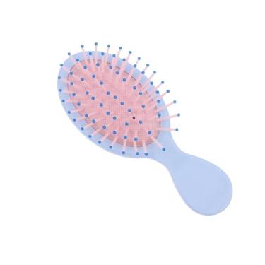 Imagem de Escova de massagem no couro cabeludo para mulheres | Pente de cabelo liso e cacheado com almofada de ar portátil | Ferramentas de estilo de salão de beleza com design ergonômico (12)