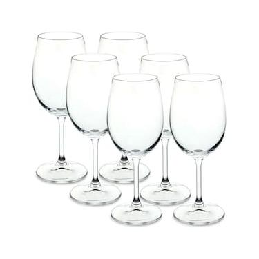 Imagem de Conjunto de Taças para Vinho Tinto Bohemia Anna 450 ml em Cristal Ecológico – 6 Peças