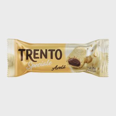Imagem de Chocolate wafer trento speciale avelã branco 26G