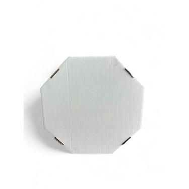 Imagem de Caixa pizza oitavada 35 cm sem impressão kit com 10 und