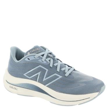 Imagem de New Balance Tênis de caminhada feminino FuelCell Walker Elite V1, Garça azul/azul cromado/sal marinho, 5 X-Wide