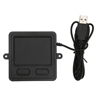 Imagem de Touchpad USB com fio com 2 teclas para laptop, trackpad de alta sensibilidade para negócios e escritório, compatível com 7/8/10, material portátil e ABS