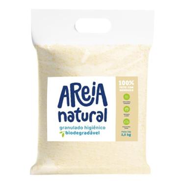 Imagem de Petiko, Areia Natural - Granulado Higiênico de Mandioca - Petiko - 2,5Kg