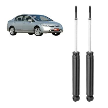 Imagem de Embrasil, Par Amortecedor Traseiro New Civic 2007 2008 2009 2010 2011