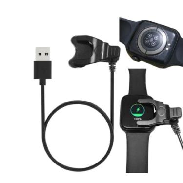 Imagem de Cabo USB Carregador Para Relogio Inteligente Smartwatch 2 Pinos 4mm - 