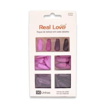 Imagem de Unha postiça bailarina diversas cores real love