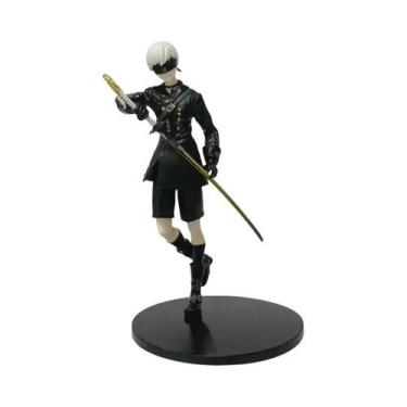 Imagem de Figura de Ação Yorha Nier Automata 2B - 17cm - PVC - Edição de Luxo, 9