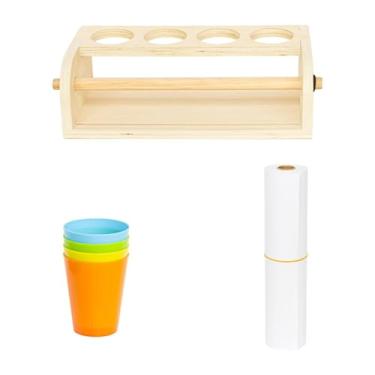 Imagem de CarpNettore Crianças Pintando Pintura Ao Ar Livre de Pintura Ao Ar Livre Rolo Reutilizável Escriving de Cavalete de Rolo Escrevi Doodle com Papel de Desenho de Ar, Pequeno