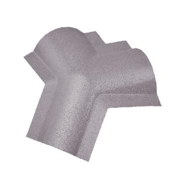 Imagem de Cumeeira Pvc Plan Triangular 50cm X 20cm Lux Telhas Cinza