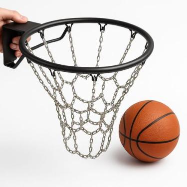 Imagem de Rede Aço Para Aro De Basquete Com Travas De Encaixe - Falcon, -